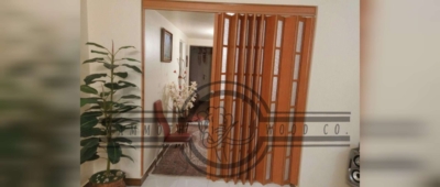 طراحی و ساخت درب آکاردئونی